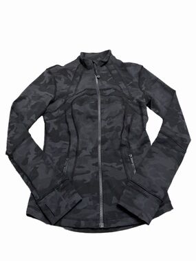 Lululemon Define Jacket *Luon (Incognito Camo Multi Grey) Size 6
